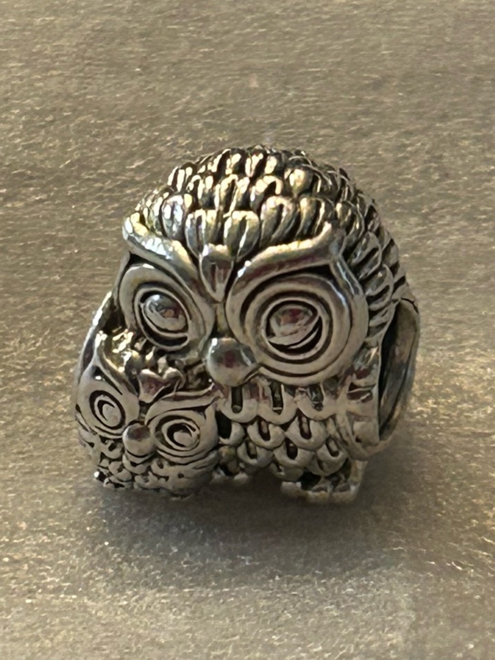 Pandora 925 Sterling Silver Owl Family Charm